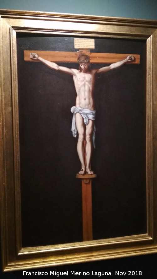 Museo de la Fundacin Rodrguez Acosta - Museo de la Fundacin Rodrguez Acosta. Cristo en la Cruz. 1614. Francisco Pacheco