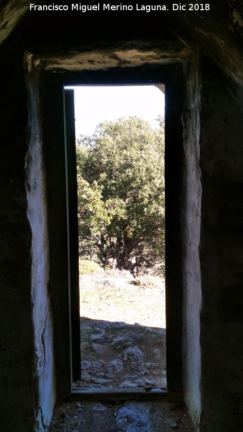 Refugio de Guadahornillos - Refugio de Guadahornillos. Puerta