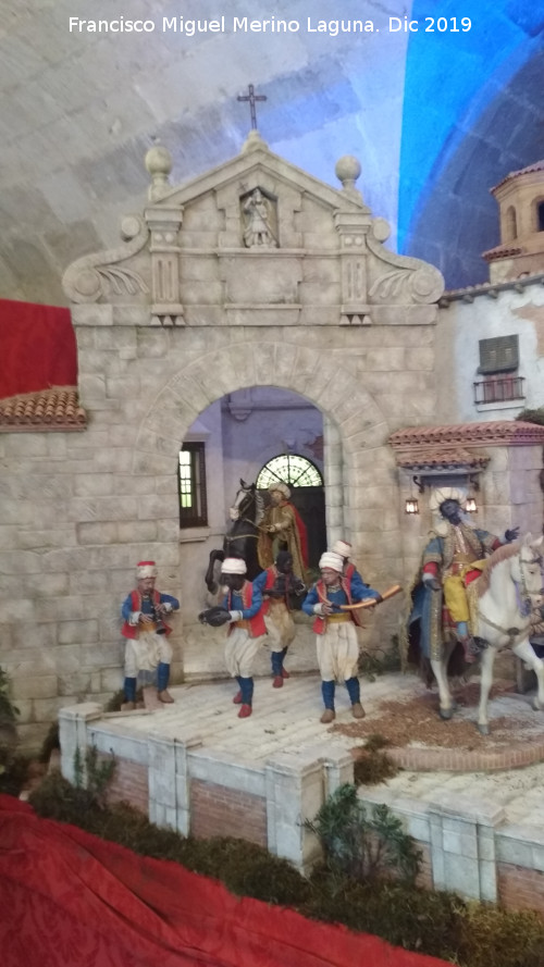 Catedral de Jan. Beln Napolitano - Catedral de Jan. Beln Napolitano. Puerta del ngel