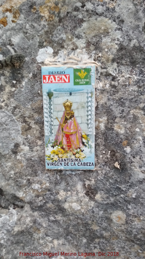 Camino de la Zarza - Camino de la Zarza. Azulejo de la Virgen de la Cabeza