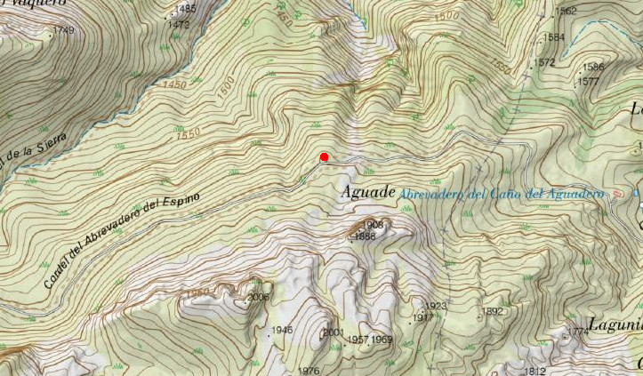 Mirador de la Pea del Cordel - Mirador de la Pea del Cordel. Mapa