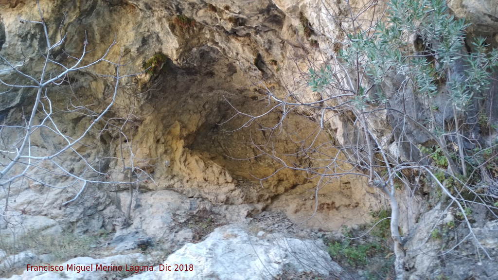 Cueva de la Raja - Cueva de la Raja. Abrigo