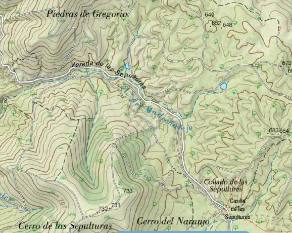 Arroyo del Madroalejo - Arroyo del Madroalejo. Mapa