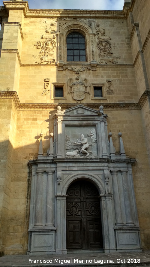 Monasterio de San Jernimo. Fachada de la Iglesia - Monasterio de San Jernimo. Fachada de la Iglesia. 
