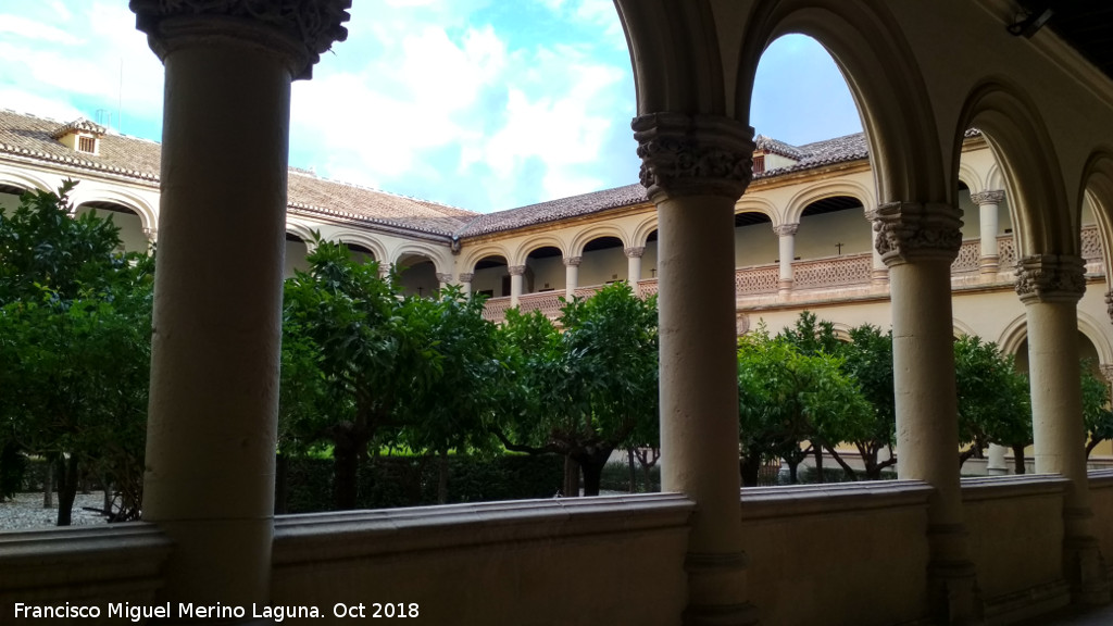 Monasterio de San Jernimo. Claustro Principal - Monasterio de San Jernimo. Claustro Principal. Galera baja