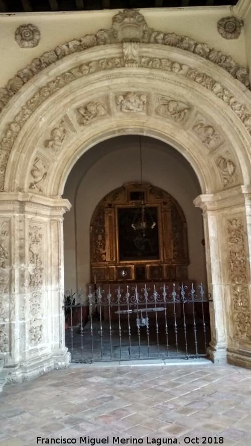 Monasterio de San Jernimo. Capilla de la Virgen de las Angustias - Monasterio de San Jernimo. Capilla de la Virgen de las Angustias. 