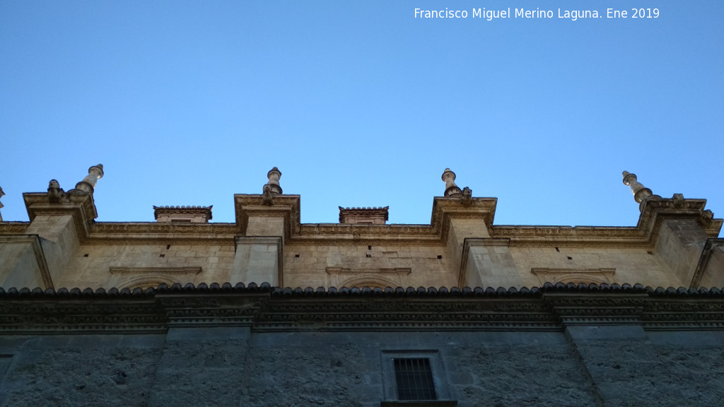 Monasterio de San Jernimo. Iglesia - Monasterio de San Jernimo. Iglesia. Pinculos y grgolas