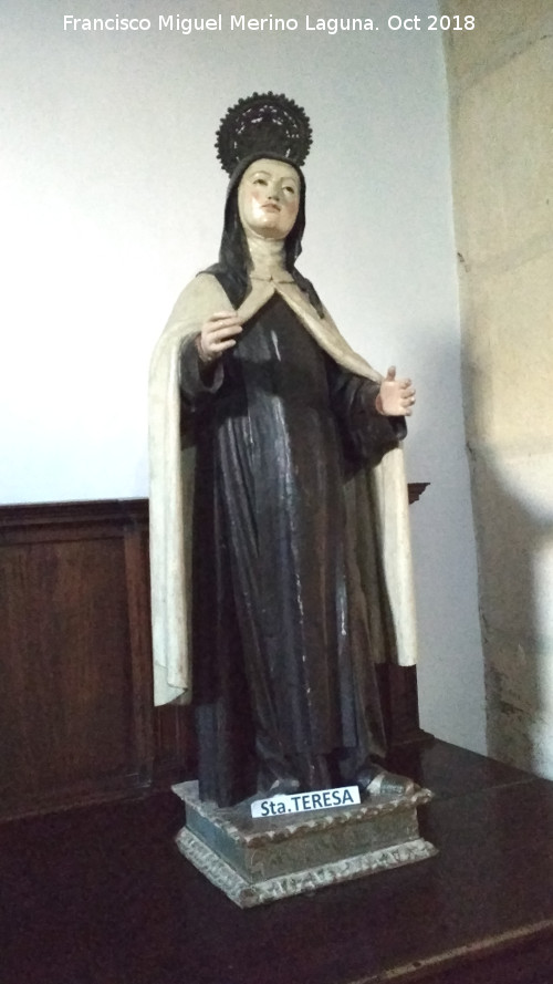 Monasterio de San Jernimo. Sacrista - Monasterio de San Jernimo. Sacrista. Santa Teresa