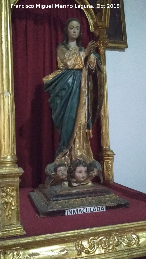 Monasterio de San Jernimo. Sacrista - Monasterio de San Jernimo. Sacrista. Inmaculada