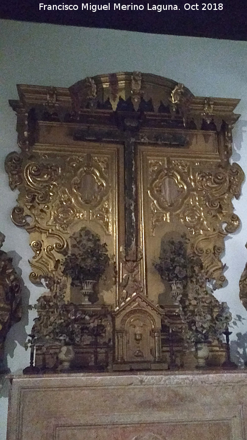Monasterio de San Jernimo. Sala Profundis - Monasterio de San Jernimo. Sala Profundis. Cruz y Sagrario