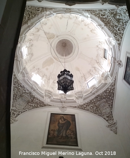 Monasterio de San Jernimo. Escaleras - Monasterio de San Jernimo. Escaleras. Cpula de las escaleras