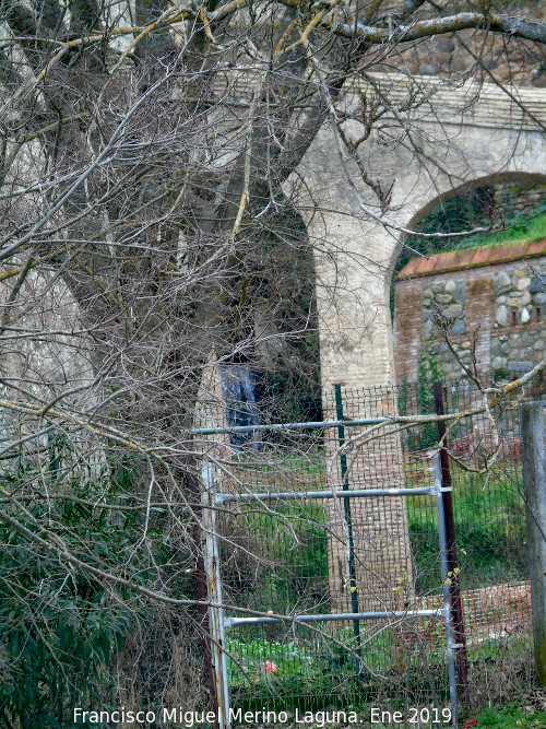 Molino del Rey Chico - Molino del Rey Chico. Acueducto