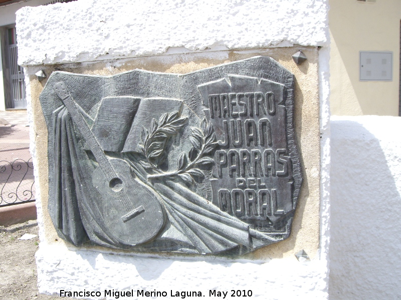 Monumento al Maestro Juan Parras del Moral - Monumento al Maestro Juan Parras del Moral. 