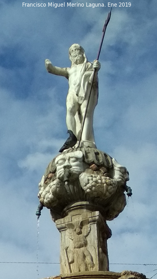 Fuente de los Gigantones - Fuente de los Gigantones. Neptuno