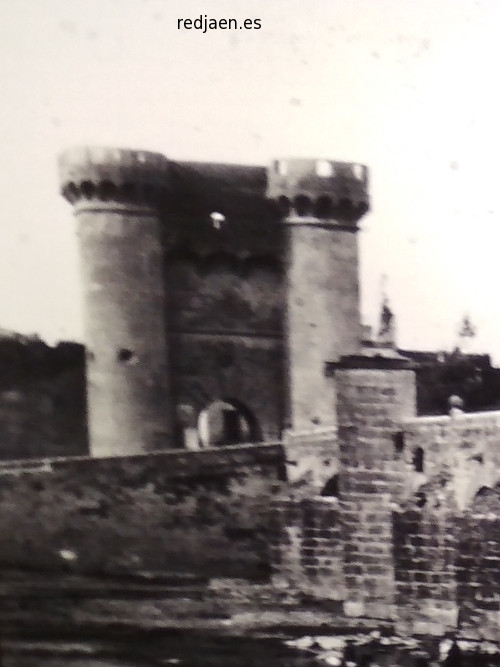 Puerta de San Jos - Puerta de San Jos. Foto de finales del siglo XIX. Foto de la Coleccin de Carlos Snchez