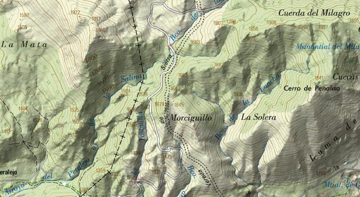 Morciguillo - Morciguillo. Mapa