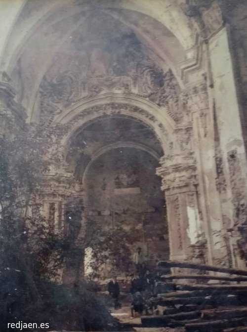 Monasterio de Piedra. Iglesia - Monasterio de Piedra. Iglesia. Foto antigua de la Capilla de San Inocencio