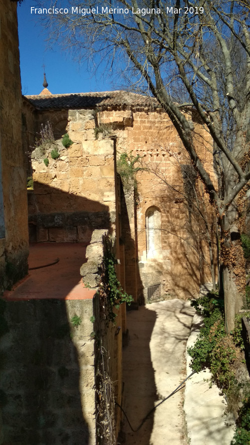 Monasterio de Piedra. Iglesia - Monasterio de Piedra. Iglesia. bside lateral