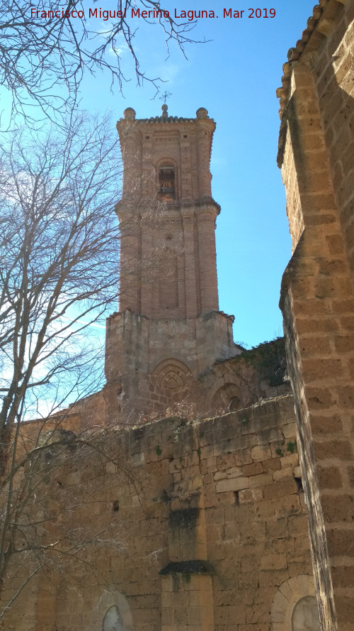 Monasterio de Piedra. Iglesia - Monasterio de Piedra. Iglesia. Campanario