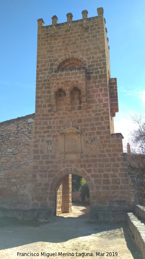 Monasterio de Piedra. Torre del Homenaje - Monasterio de Piedra. Torre del Homenaje. Extramuros