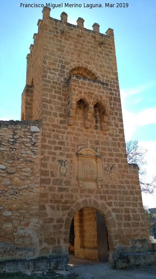 Monasterio de Piedra. Torre del Homenaje - Monasterio de Piedra. Torre del Homenaje. Extramuros