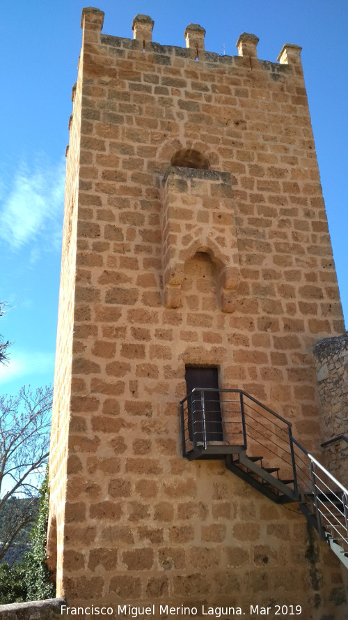 Monasterio de Piedra. Torre del Homenaje - Monasterio de Piedra. Torre del Homenaje. Puerta de acceso a la torre