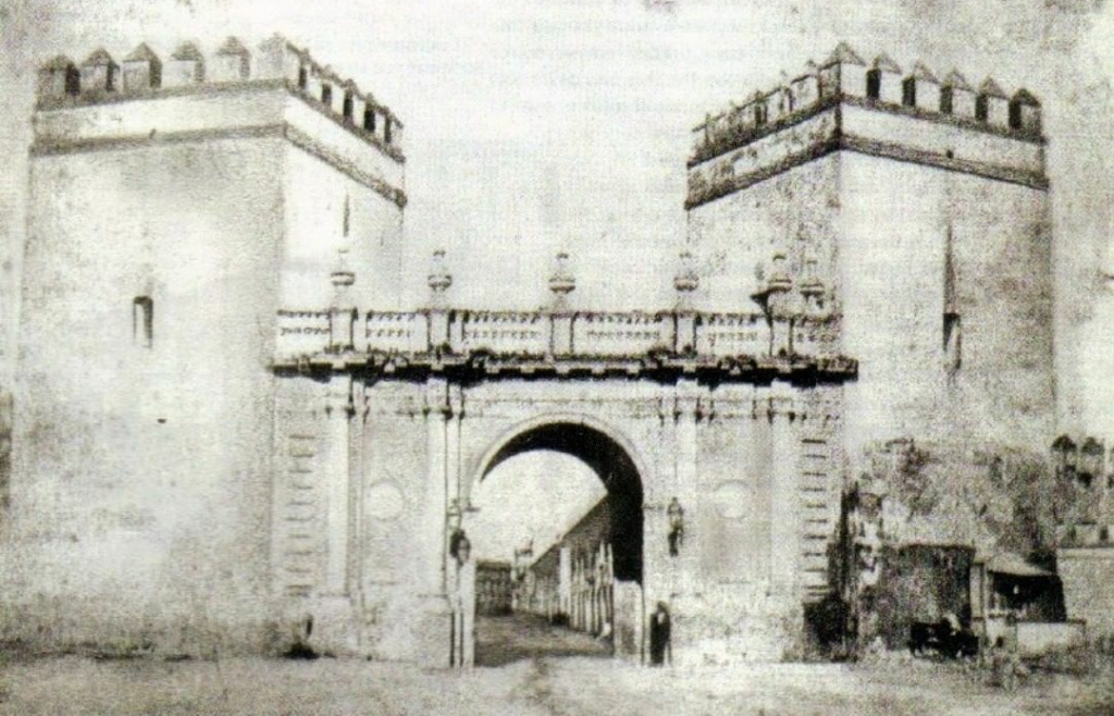 Puerta de San Fernando - Puerta de San Fernando. 1849