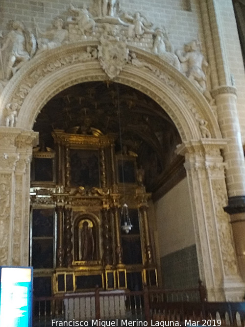 Catedral del Salvador. Capilla de la Virgen Blanca - Catedral del Salvador. Capilla de la Virgen Blanca. 