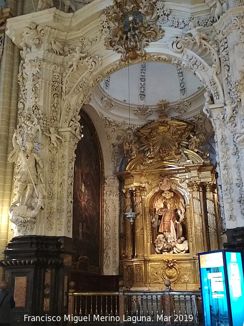 Catedral del Salvador. Capilla de San Vicente - Catedral del Salvador. Capilla de San Vicente. 