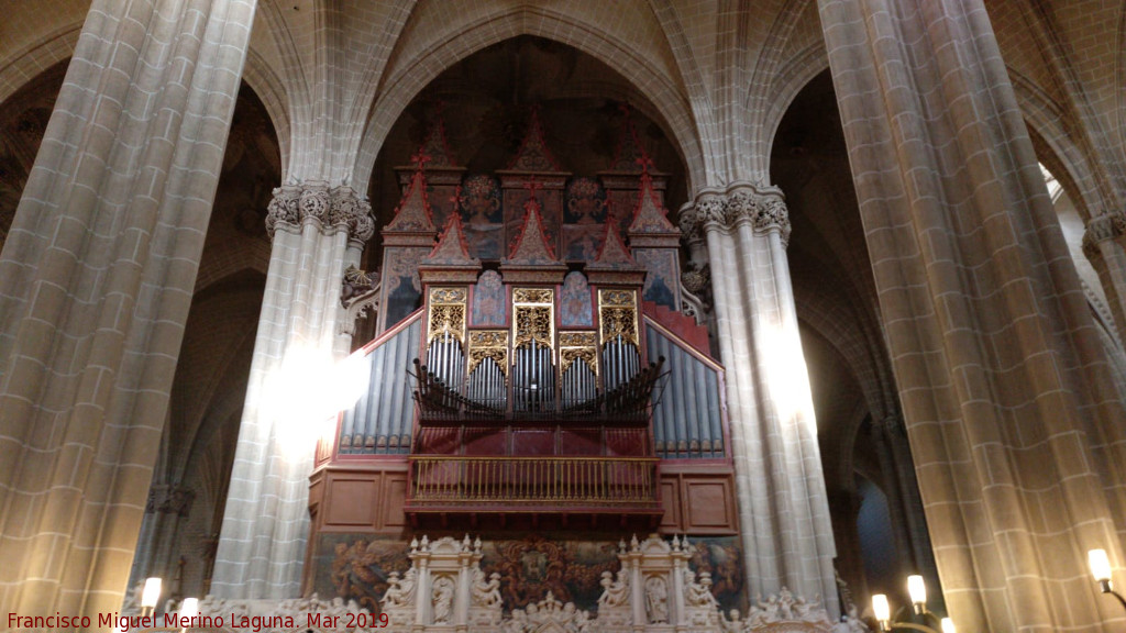 Catedral del Salvador. Trascoro - Catedral del Salvador. Trascoro. rgano