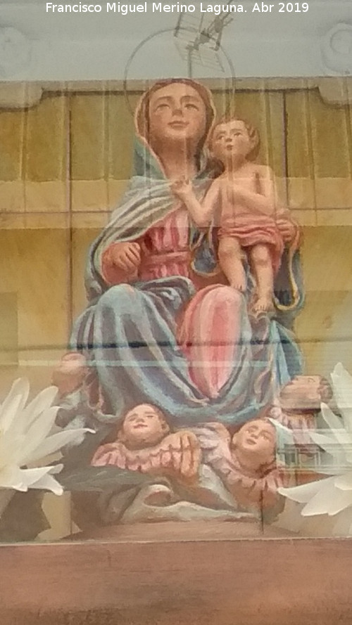 Hornacina de la Virgen de la Consolacin - Hornacina de la Virgen de la Consolacin. Virgen de la Consolacin