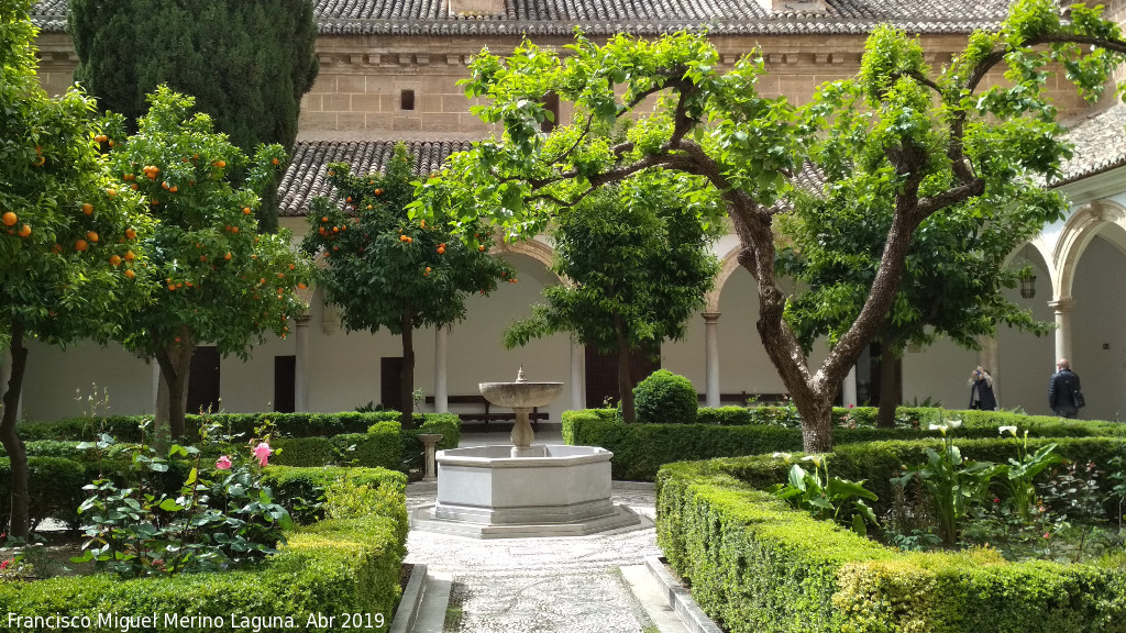 Monasterio de la Cartuja. Claustrillo - Monasterio de la Cartuja. Claustrillo. 