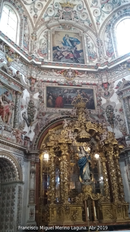 Monasterio de la Cartuja. Iglesia - Monasterio de la Cartuja. Iglesia. Retablo