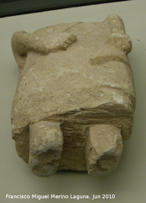 Oppidum Bora Cerealis - Oppidum Bora Cerealis. Exvoto de piedra Siglo II-I ac. Museo Arqueolgico Provincial