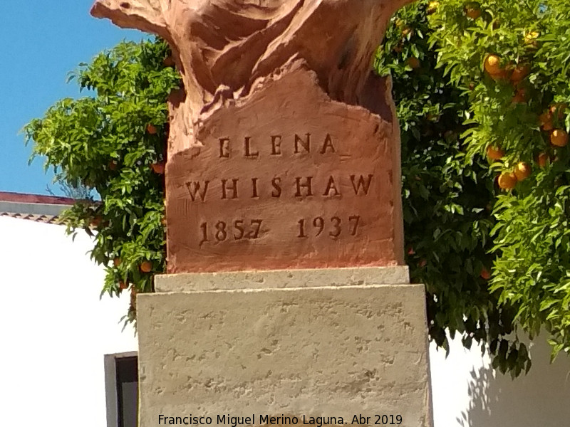 1857 - 1857. Monumento a Elisa Whishaw - Niebla