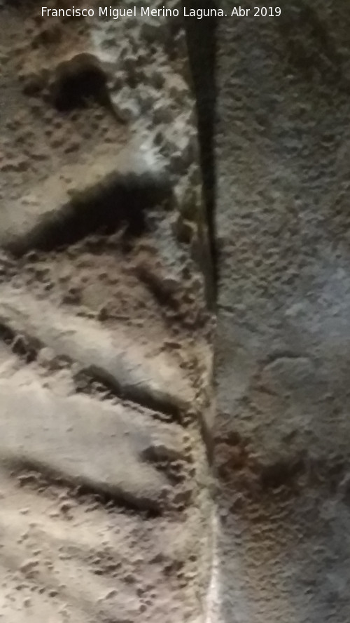 Dolmen de Soto. Petroglifo XVIII - Dolmen de Soto. Petroglifo XVIII. 