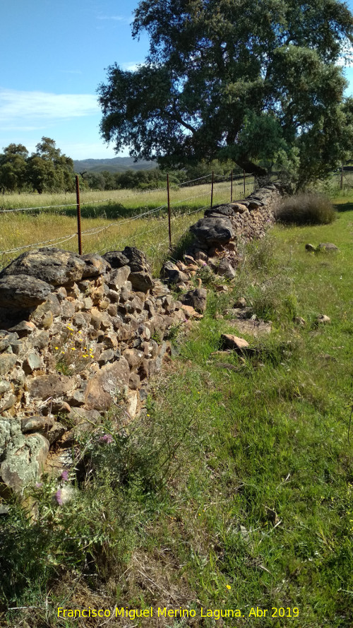 Camino del Peasquillo - Camino del Peasquillo. Muro de piedra seca