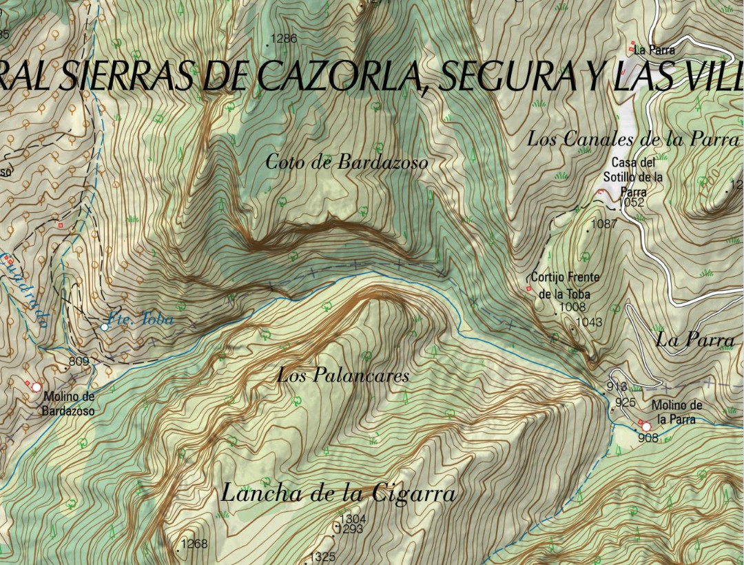 Coto de Bardazoso - Coto de Bardazoso. Mapa