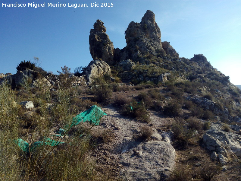 Castellones de Ceal - Castellones de Ceal. Desde las excavaciones arqueolgicas