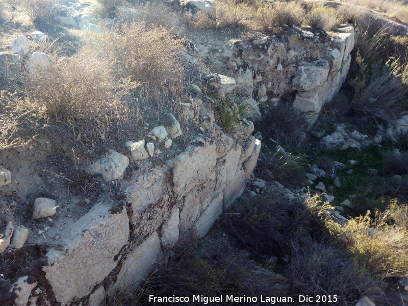 Castellones de Ceal - Castellones de Ceal. Muralla principal