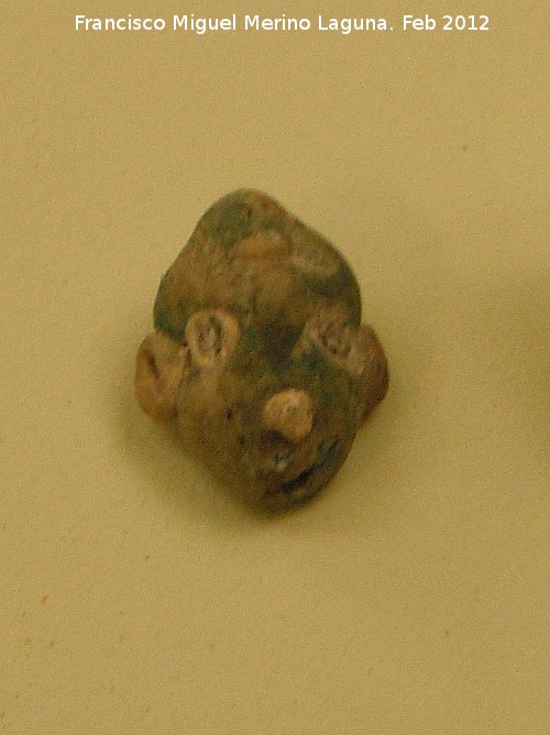 Castellones de Ceal - Castellones de Ceal. Amuleto siglos VII - VI a.C. Museo Provincial