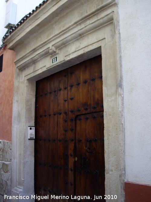 Casa de la Calle Bernardo Lpez n 11 - Casa de la Calle Bernardo Lpez n 11. 