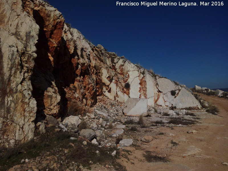 Cantera de la Quebrada de Reguchillo - Cantera de la Quebrada de Reguchillo. 