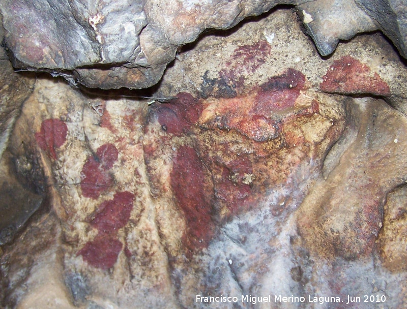 Pinturas rupestres de la Cueva de los Soles Abside I - Pinturas rupestres de la Cueva de los Soles Abside I. 