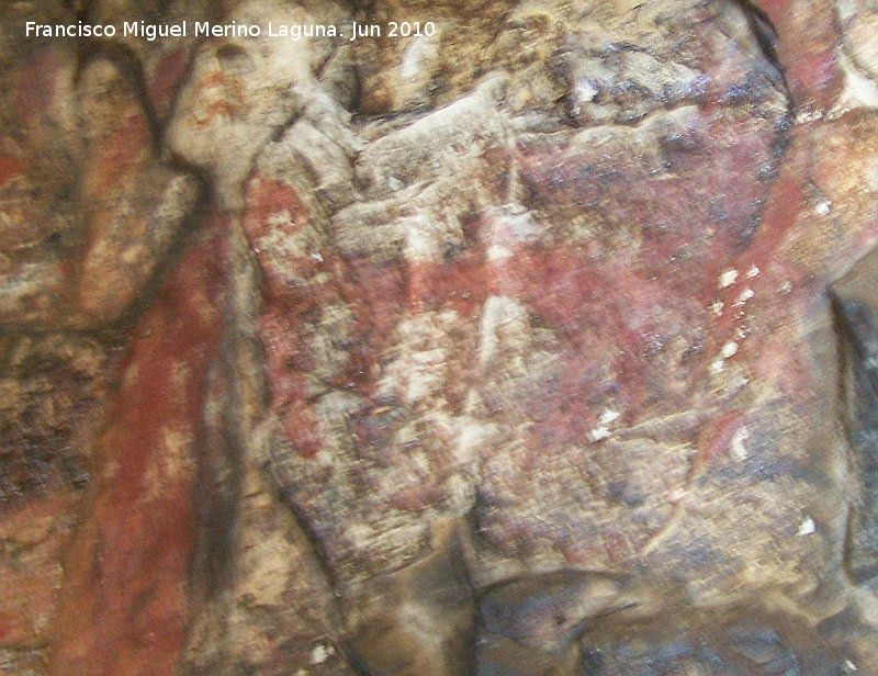 Pinturas rupestres de la Cueva de los Soles Abside I - Pinturas rupestres de la Cueva de los Soles Abside I. Zooformo