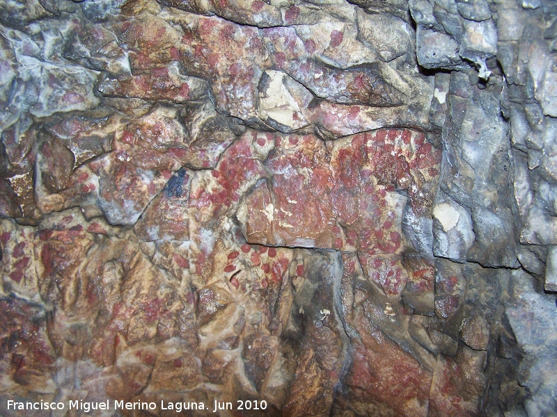 Pinturas rupestres de la Cueva de los Soles Abside I - Pinturas rupestres de la Cueva de los Soles Abside I. 