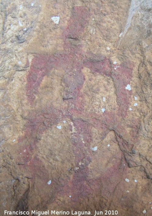 Pinturas rupestres de la Cueva de los Soles Abside III - Pinturas rupestres de la Cueva de los Soles Abside III. Figura