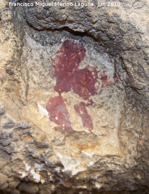 Pinturas rupestres de la Cueva de los Soles Abside V - Pinturas rupestres de la Cueva de los Soles Abside V. 