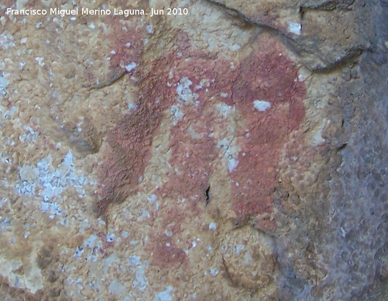 Pinturas rupestres de la Cueva de los Soles Abside VIII - Pinturas rupestres de la Cueva de los Soles Abside VIII. Figura