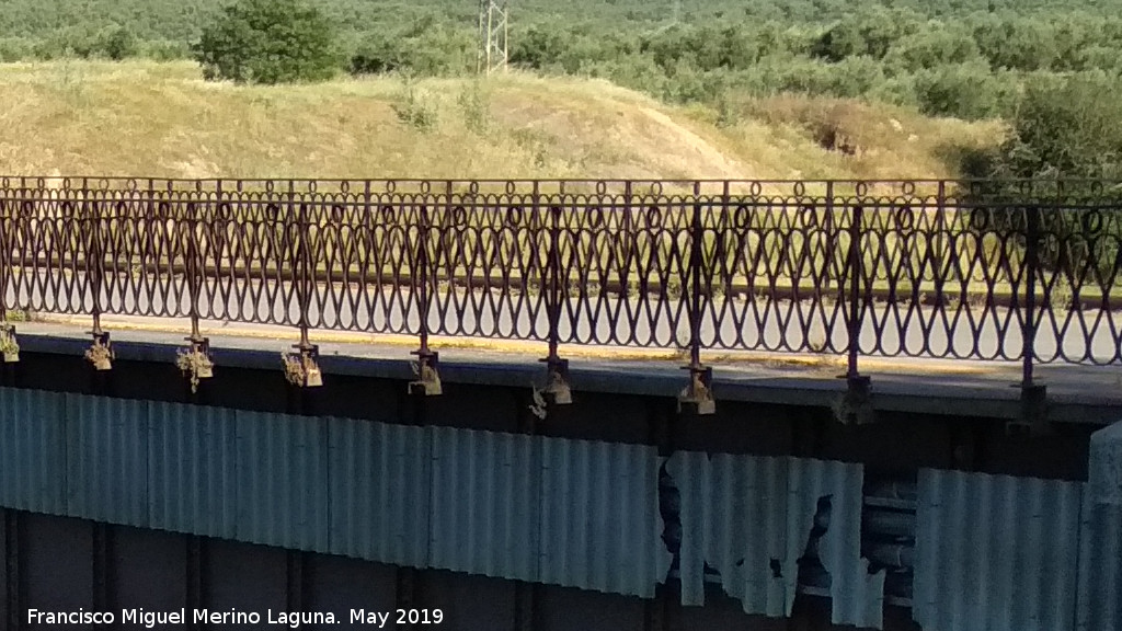 Viaducto del Tranva - Viaducto del Tranva. Barandillas